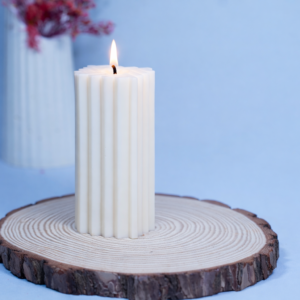 tasvii-ribbed-soy-wax-pillar-candle-white